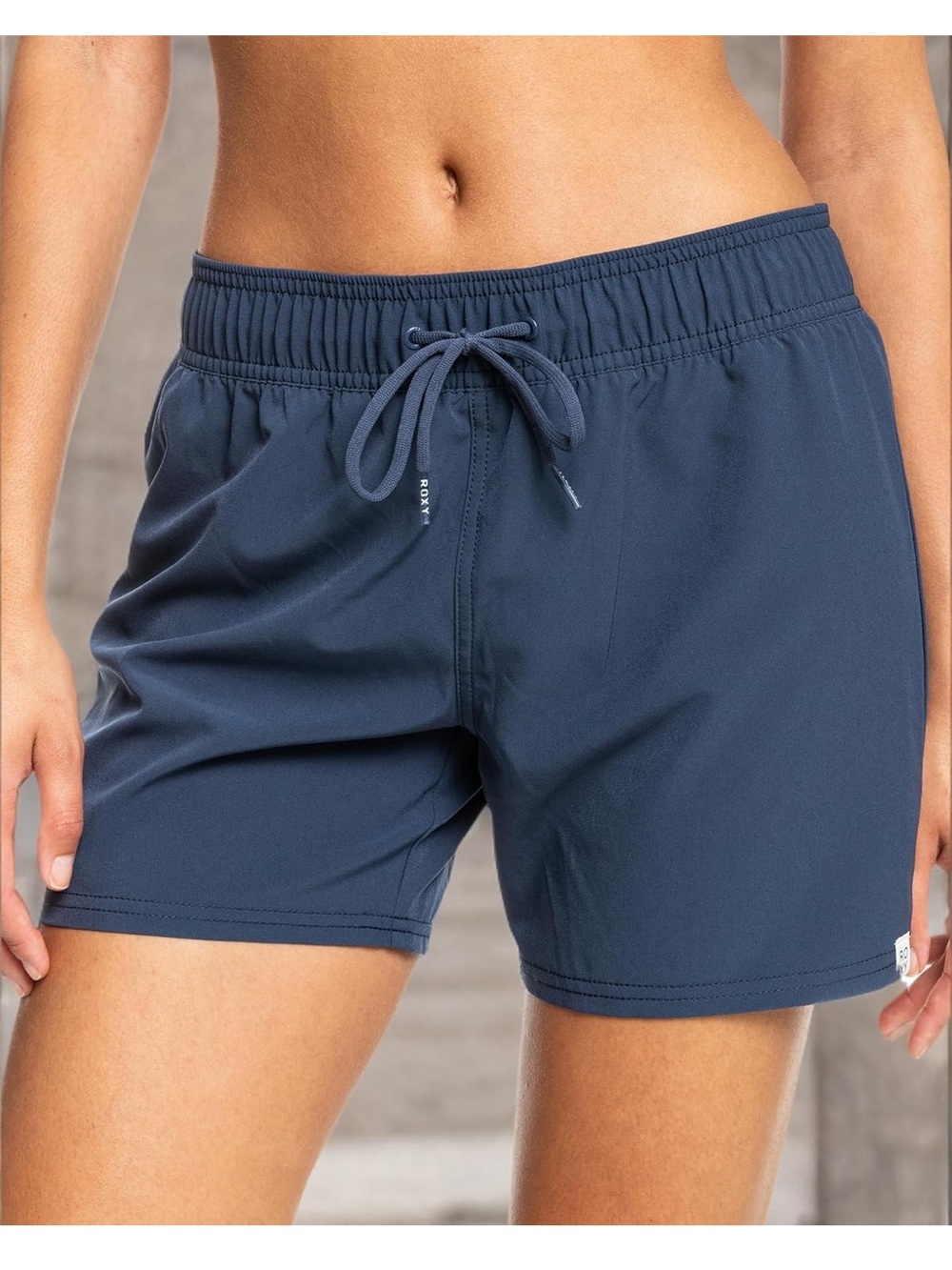 Roxy Board Shorts 5" Inseam Elastic & Drawcord Waist, Quick Dry L. 2484/bb12-2 - Picture 5 of 7